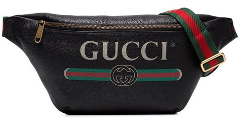 gucci black fake logo print leather crossbody bag|unisex gucci crossbody.